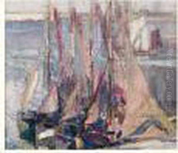 Voiliers Dans Un Port - view 1