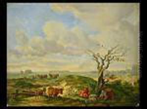 Tiefe Landschaft by Max Joseph Wagenbauer