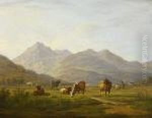 Gebirgsgegend Bei
Mittenwald by Max Joseph Wagenbauer