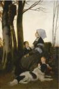 La Priere Du Soir by Ferdinand Ii Wagner