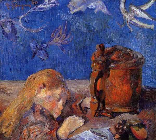 Clovis Gauguin Asleep - view 1