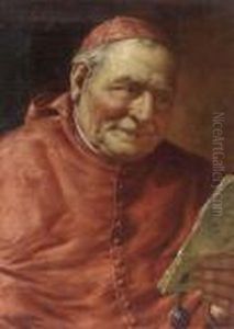 Reading Cardinal by Fritz Wagner