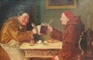 Two Monks by Carl Wagner