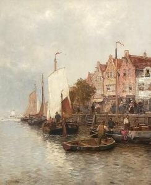 Hollandischer Hafen. - view 1