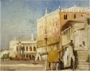 Vue De Venise by Jacques-Clement Wagrez