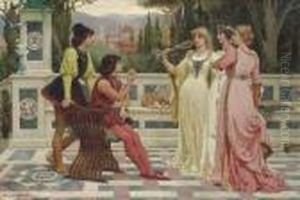 The Judgment Of Paris by Jacques-Clement Wagrez