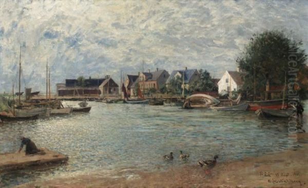 Harbour Scene From Raa - view 1