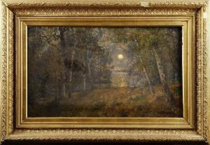 Sommarlandskap Isolsken by Alfred Wahlberg