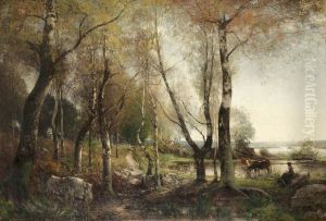 Vallflickans Vilostund by Alfred Wahlberg
