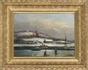 View Of Skansen by Ernfried Wahlquist
