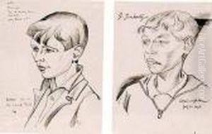 Portrait Studiestitled "j. Docherty &amp; Kennie" by Albert Wainwright