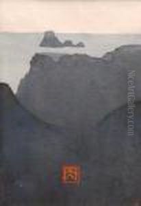 Coastal Landscape With Headland And Stack