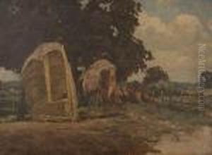 Haystooks In A Landscape