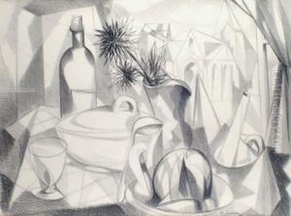 Nature Morte Devant La Fenetre - view 1