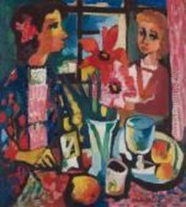 Les Deux Amies by Charles Walch