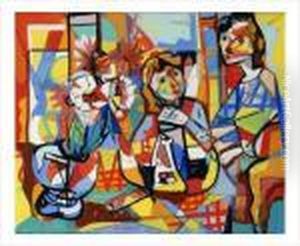 Regards Interrogateurs Vers 1947 by Charles Walch
