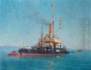 Possibly Hms Cyclops Or Devastation