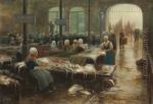 The Fish Market by Lionel Walden