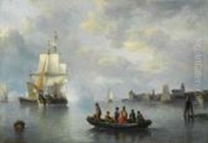 Hafenszene by Antonie Waldorp
