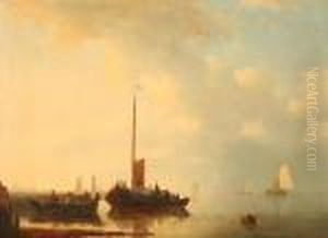 Segelschiffean Der Kuste by Antonie Waldorp