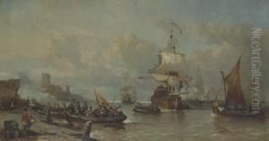 Capture Of The Den Briel by Antonie Waldorp