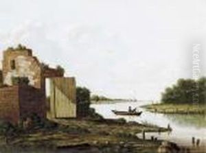 A Ruin By A River by Antonie Waldorp