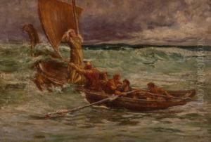 St. Columba Leaving For Iona
