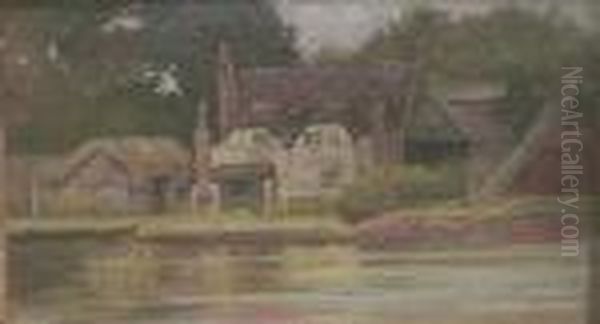 Old Cottage Onthe Thames, Pangbourne - view 1