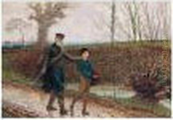 The Wayfarers by Frederick Walker