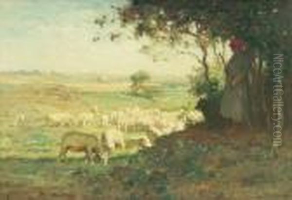 Landscape With Sheep - view 1