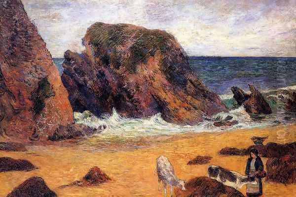 Cows By The Sea - view 1
