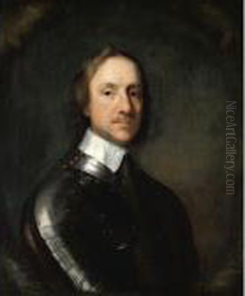Portrait Of Oliver Cromwell, Lord Protector Of England - view 1
