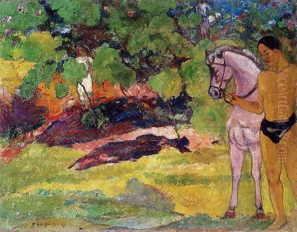 In The Vanilla Grove Man And Horse Aka The Rendezvous - view 1