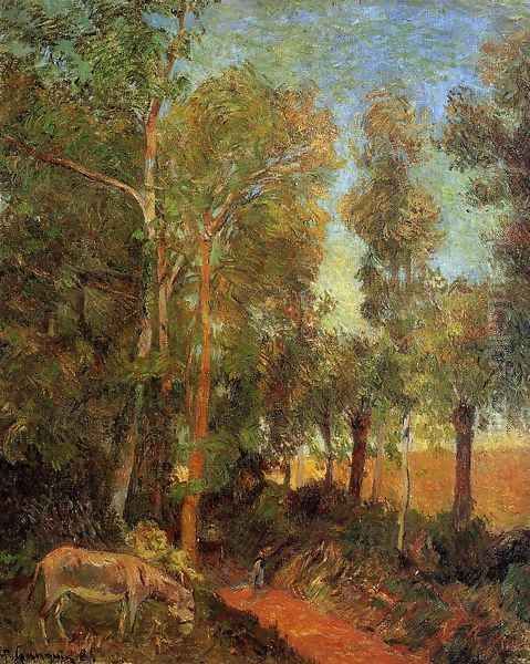 Donkey By The Lane - view 1