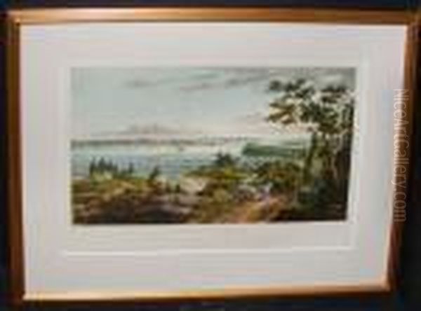 New York From Weehawk - view 1