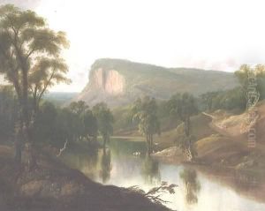 William Guy Wall . Storm King Mountain by William Guy Wall