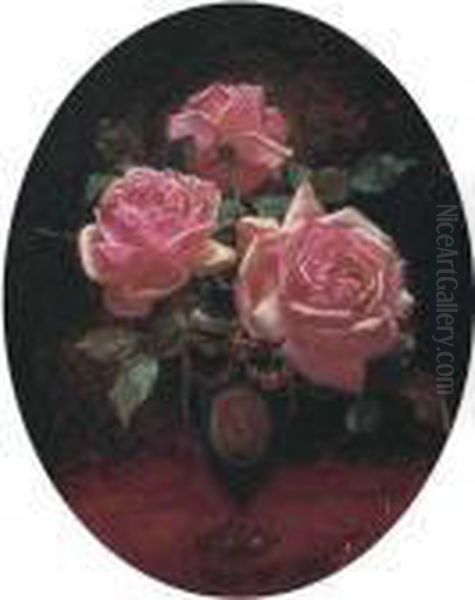 Roses In A Sevres Vase - view 1