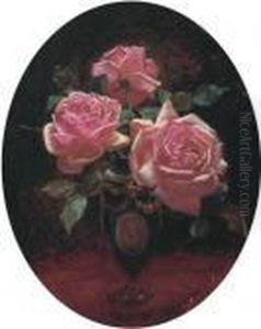 Roses In A Sevres Vase Roses In A Sevres Vase