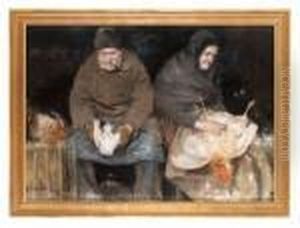 Fagelhandlare, Pastell No 1 A