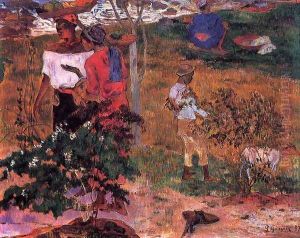 Tropical Converstion by Paul Gauguin