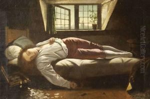 The Death Of The Poet Thomas Chatterton by Henry Wallis