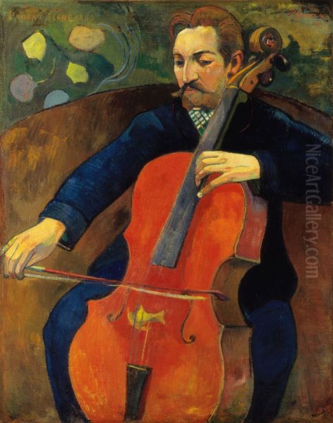 The Cellist Aka Portrait Of Fritz Scheklud - view 1