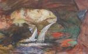 A Rocky Pool by William Walls