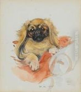 Pekingese by William Walls