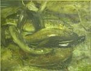 Trout And Eels by William Walls