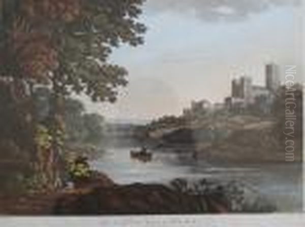 Wingfield Castle, Suffolk; 
Lanercost Priory, Cumberland; The Ruinsof Bamborough Castle In 
Northumberland; A North East View Of Durhamabbey - view 1