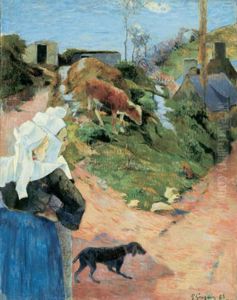 Breton Women At The Turn
