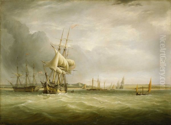Shipping In The Bristol Channel - view 1