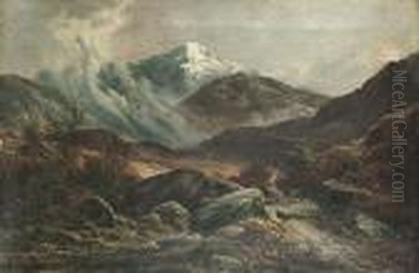 A Mountain Landscape - view 1