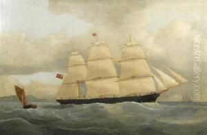 British Ship "elinor" Outward Bound by Samuel Walters